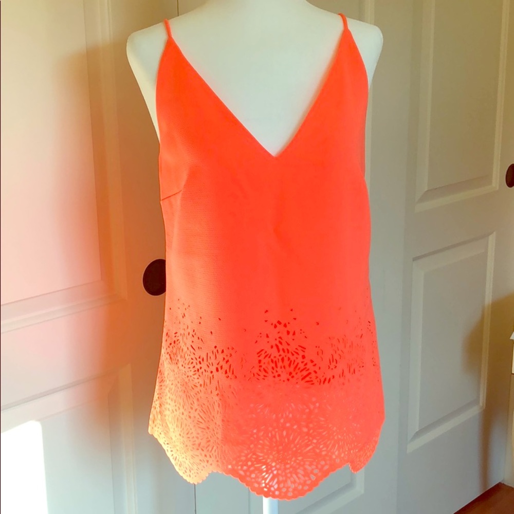 Orange Karen Millen top